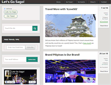 Tablet Screenshot of letsgosago.net